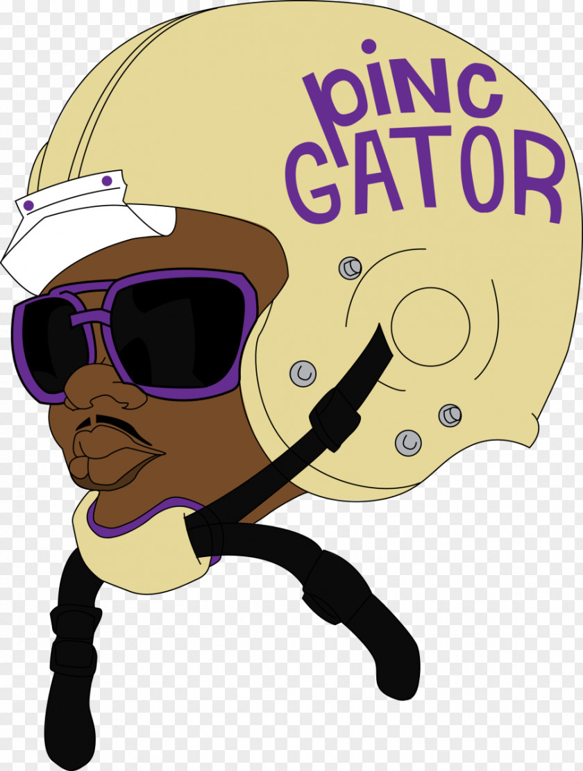 Pinc Gator Welcome To Gatorville Musician Social Media Goggles PNG