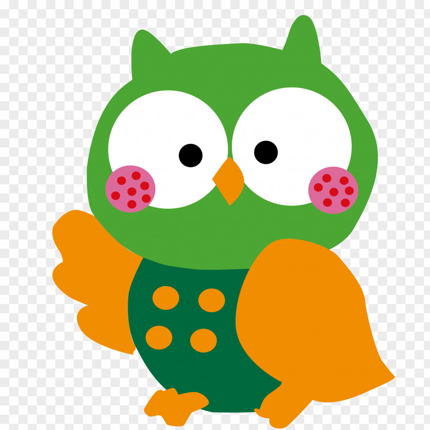 Cute Owl Vector Thumb Cuteness PNG