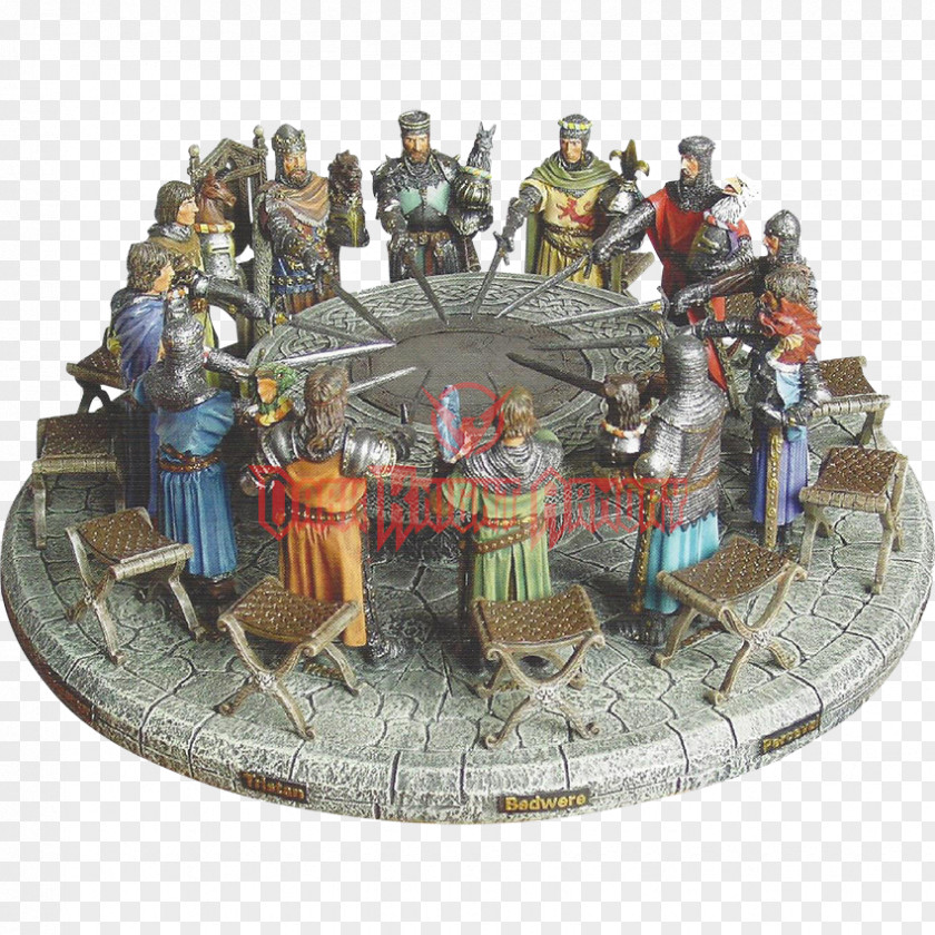 Hand Painted King Arthur Knights Of The Round Table Artur Erregea PNG