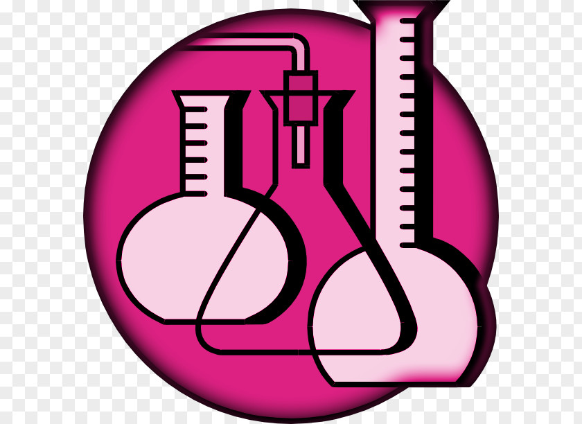 Numeric Laboratory Flasks Chemistry Chemielabor Clip Art PNG