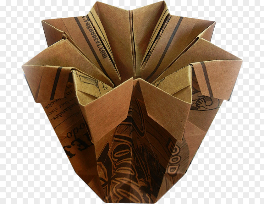 Origami Tag Paper Dobradura Vase Material PNG