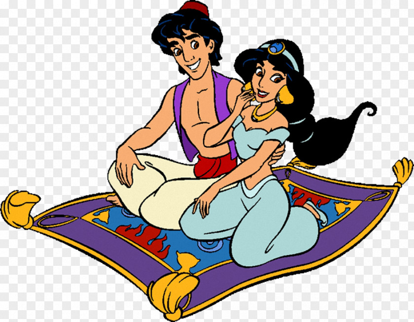 Princess Jasmine Aladdin Genie Clip Art PNG