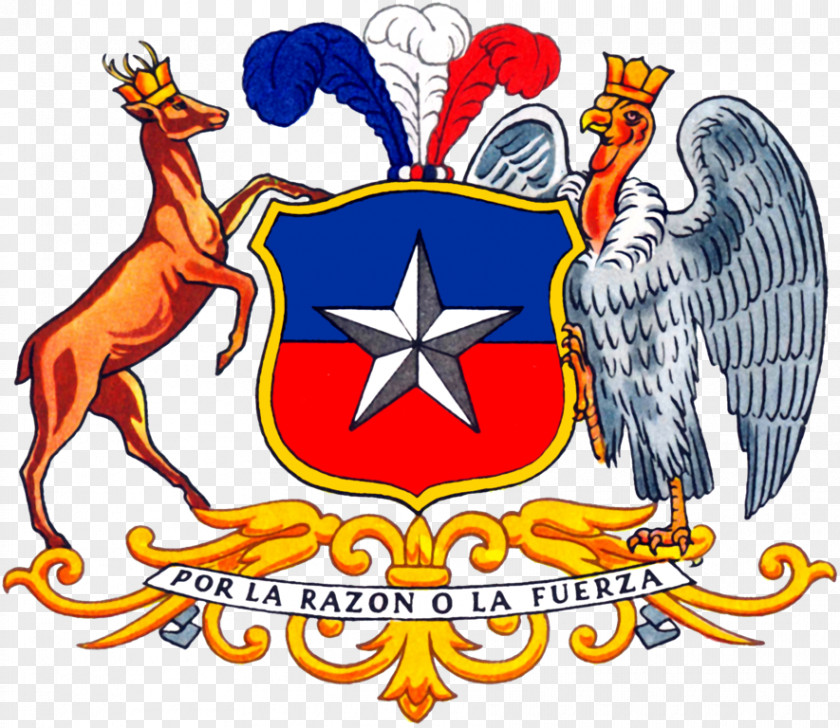 Symbol Coat Of Arms Chile National PNG