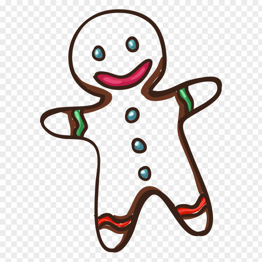 Gingerbread Man Vector Graphics Christmas Day Download Pixel PNG