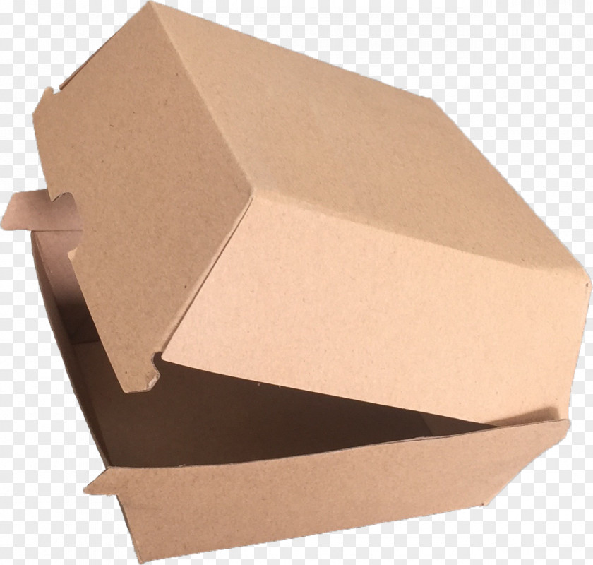 Pizza Box Hamburger Take-Out Containers PNG