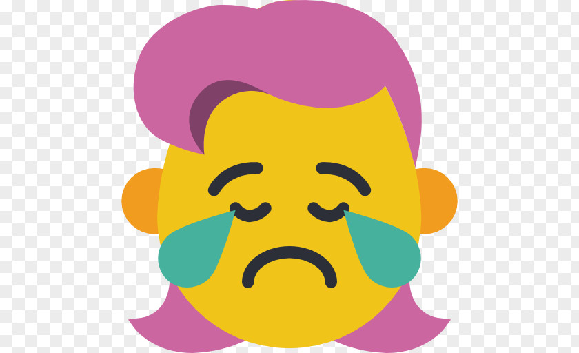 Smiley Emoticon Crying Clip Art PNG