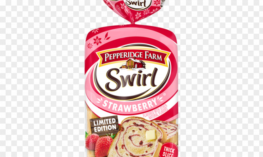 Strawberry Flavor Cinnamon Roll Pepperidge Farm Milano Texas Toast PNG