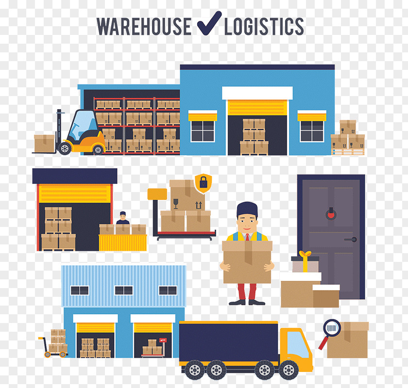 Warehouse Management Supply Chain Business PNG