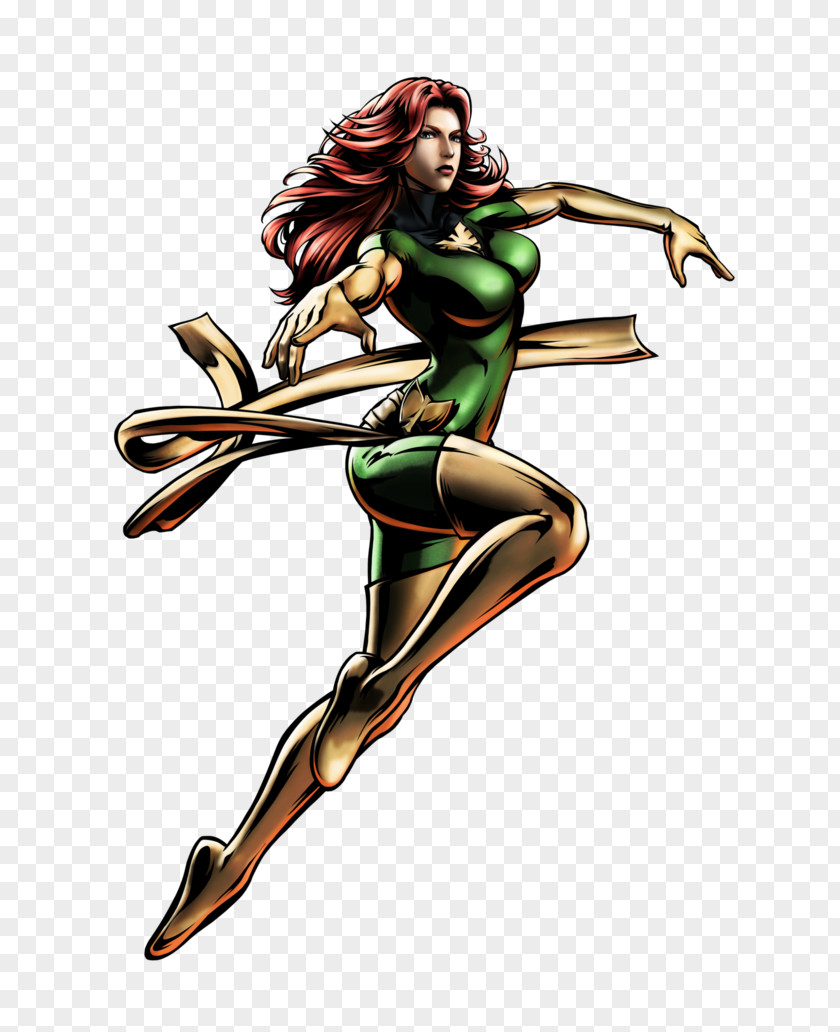 X-men Ultimate Marvel Vs. Capcom 3 3: Fate Of Two Worlds Jean Grey Phoenix Wright Wolverine PNG