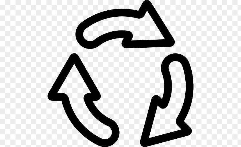 Arrow Recycling Symbol Bin Waste PNG