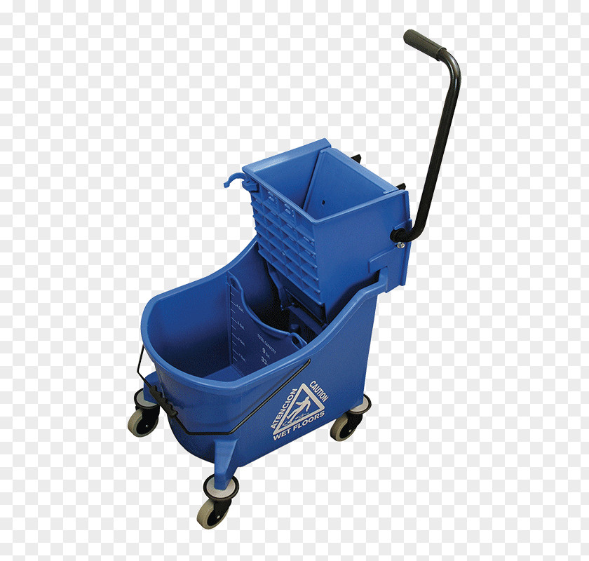 Bucket Mop Cart Cleaner Wringer PNG