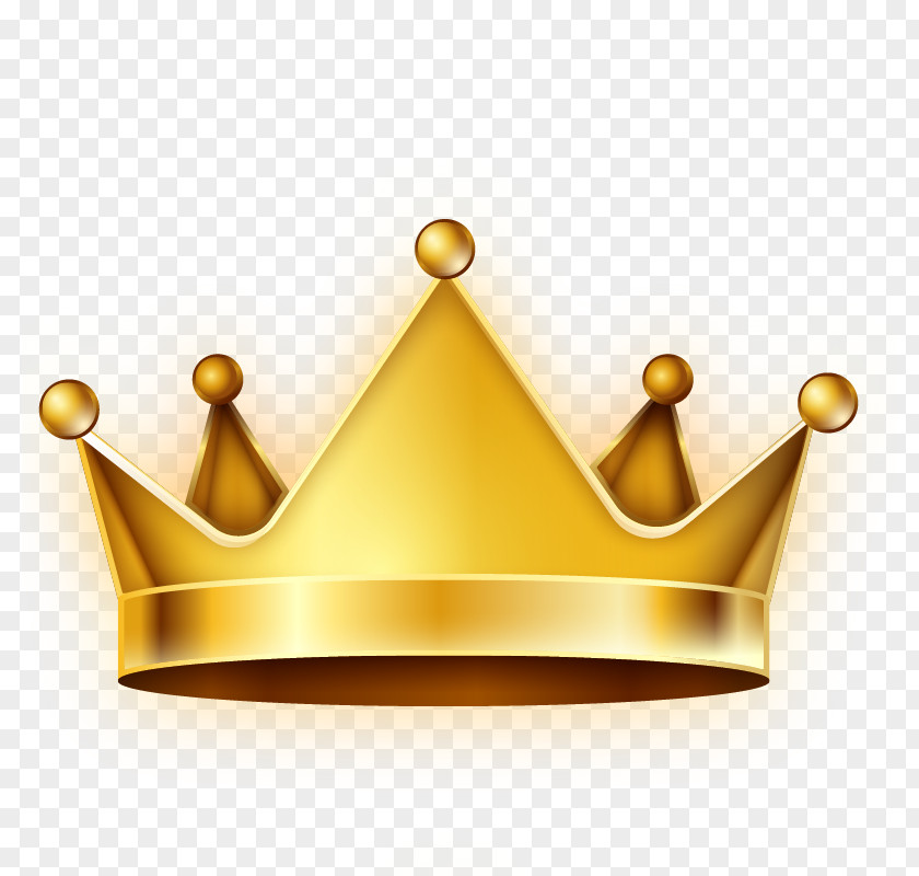 Golden Crown Clip Art PNG