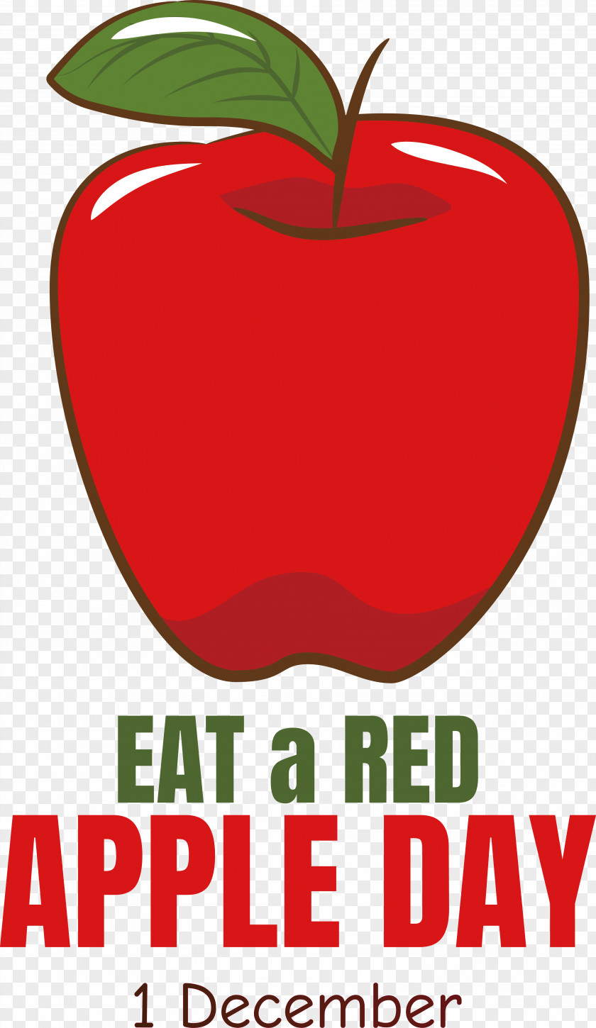 Red Apple Eat A Red Apple Day PNG