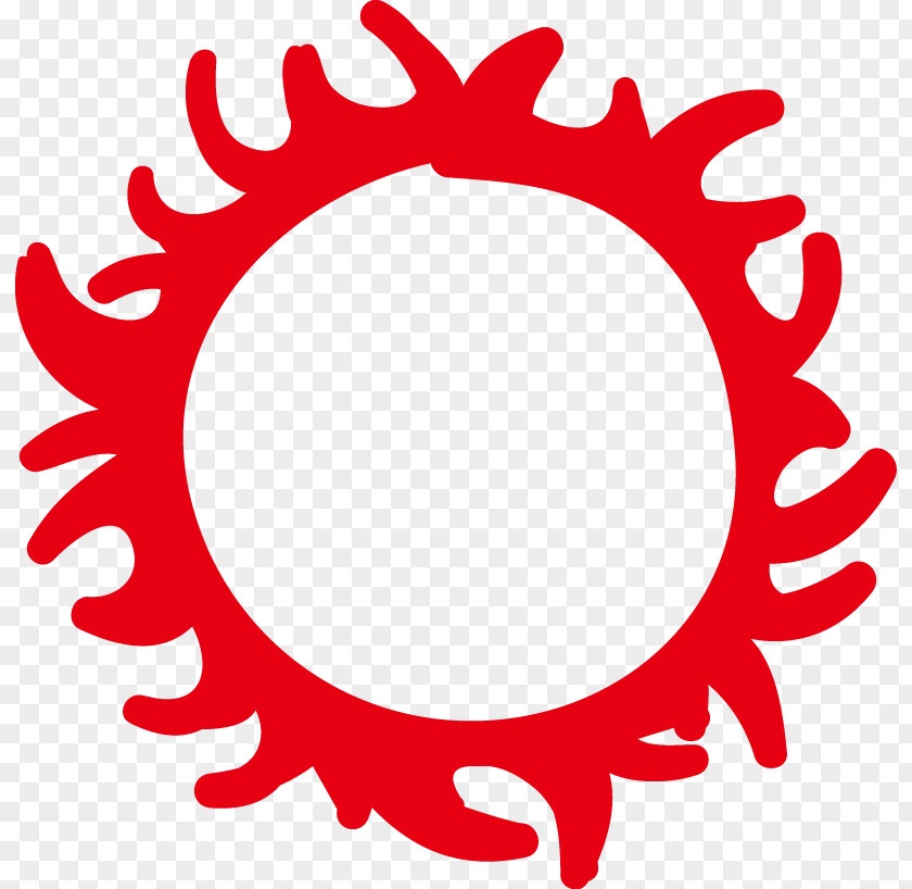 Red Sun PNG