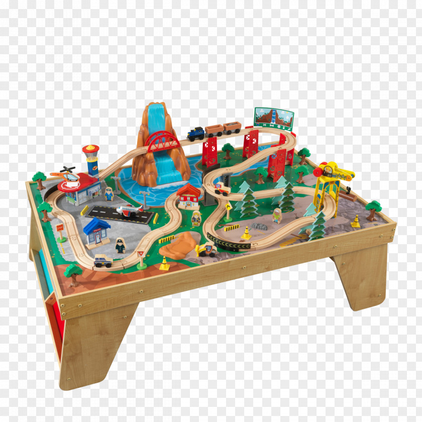 Table Toy Trains & Train Sets Kidkraft PNG