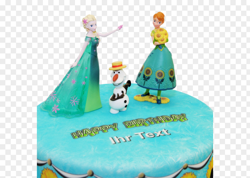 Elsa Birthday Cake Anna Olaf Decorating PNG