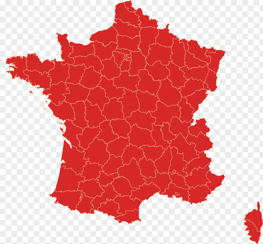 France Blank Map Geography PNG