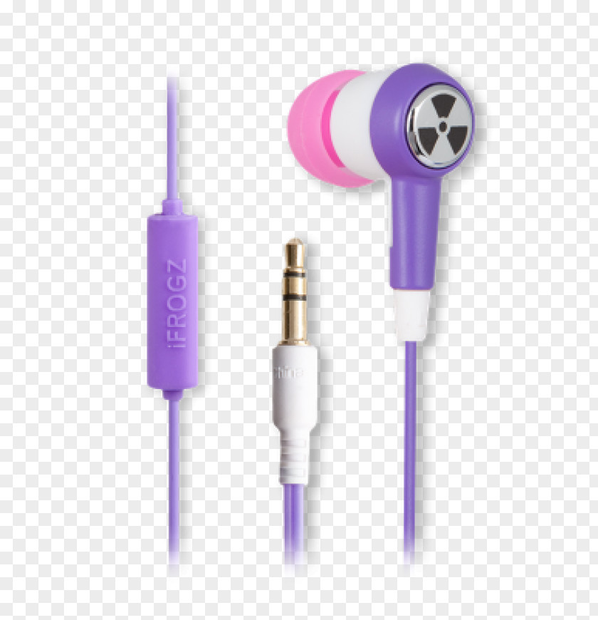 Headphones Audio ZAGG IFROGZ EarPollution Plugz Toxix PNG