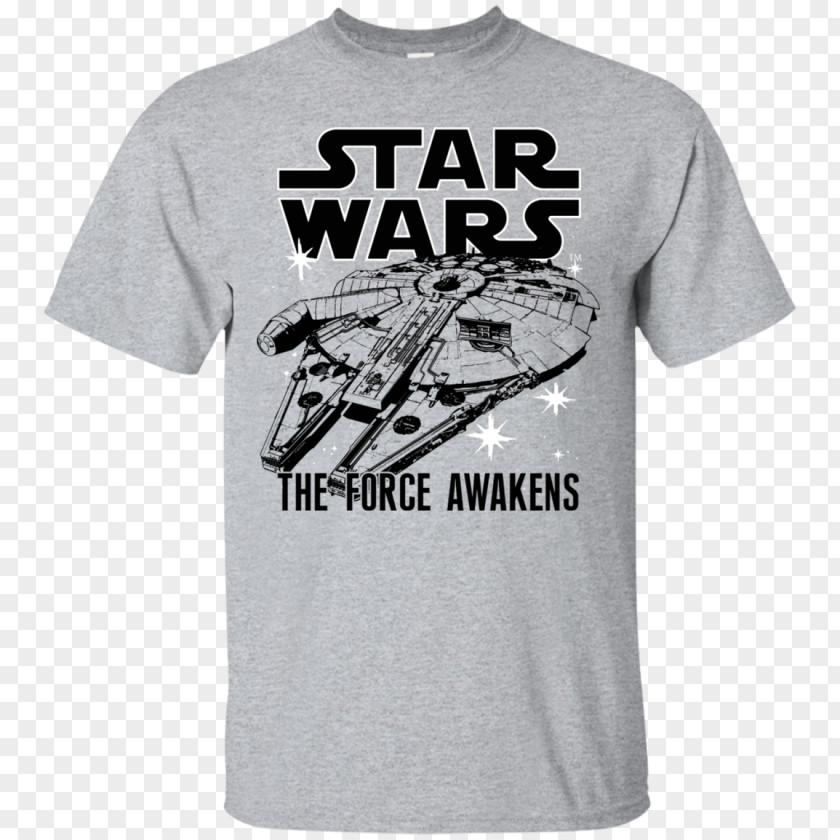 Millennium Falcon T-shirt Anakin Skywalker Star Wars Hoodie PNG