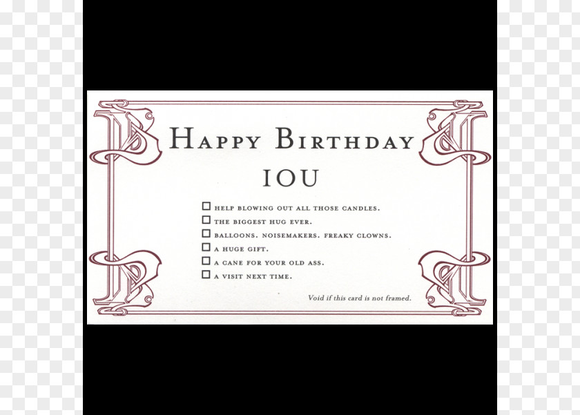 Thanksgiving Invitation Greeting & Note Cards IOU Gift Birthday E-card PNG