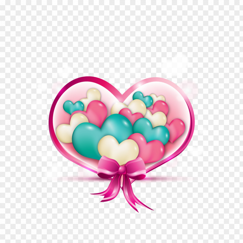 Vector Heart-shaped Candy Valentines Day Heart National Hugging Greeting Card Mothers PNG