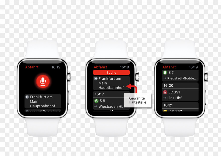 Apple Mobile Phones Watch Deutsche Bahn Smartwatch PNG