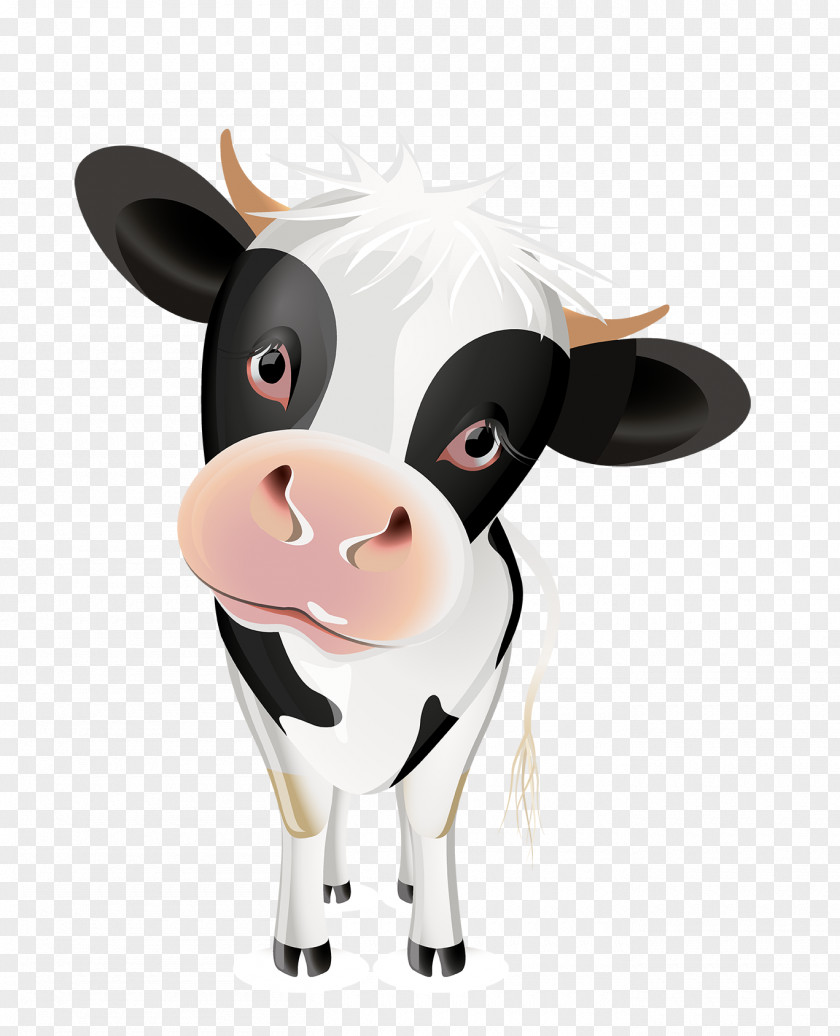 Cartoon Cow Jersey Cattle Milk Clip Art PNG