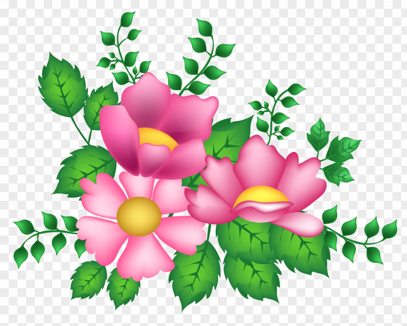 Coffee Beans Deductible Elements Rose Flower Clip Art PNG
