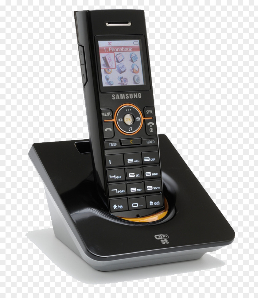 Feature Phone VoIP Business Telephone System Cordless PNG