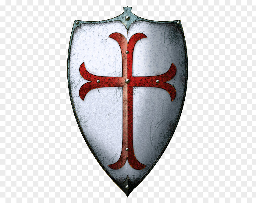 Knight Middle Ages Crusades Knights Templar Shield PNG