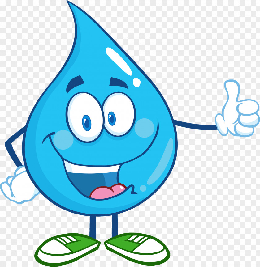 Cartoon Water Drops Drop Drawing PNG