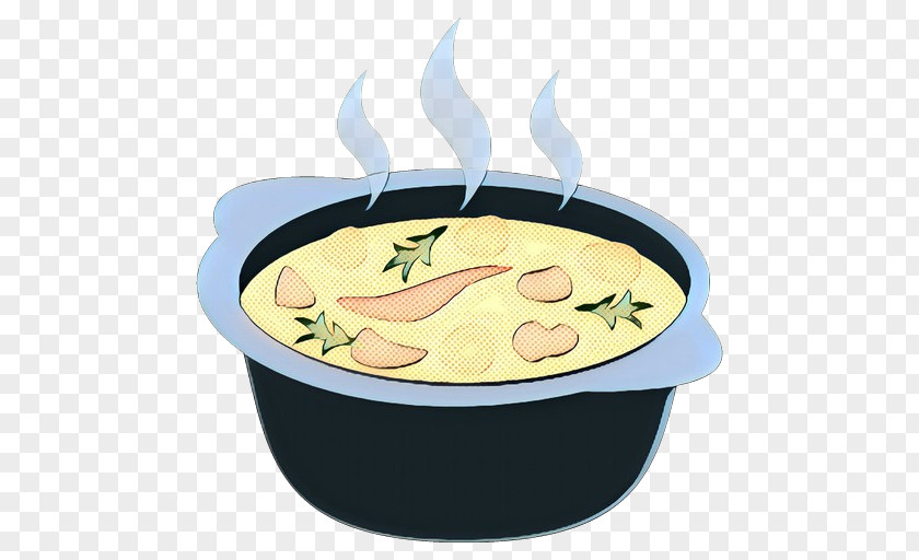 Cuisine Soup Retro Background PNG