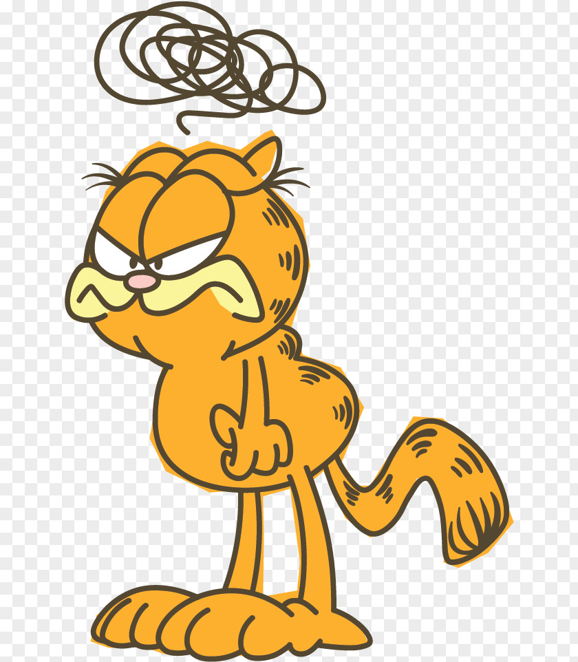 Garfield Clip Art Odie Sticker Image Illustration PNG