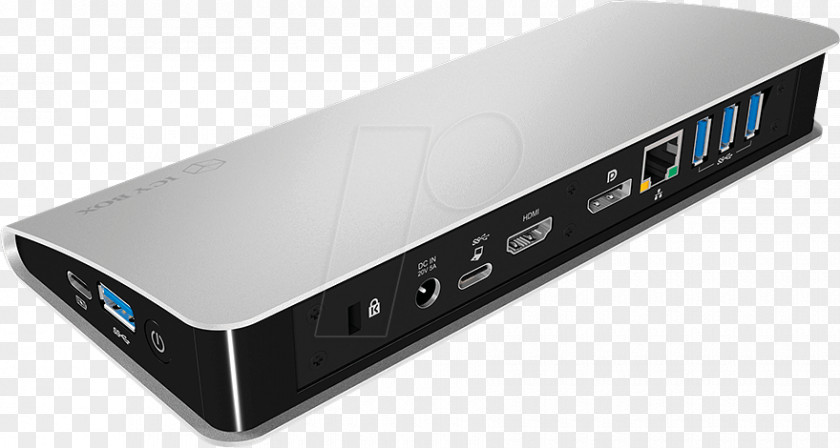 Laptop ICY BOX Type-c Usb Docking Station USB-C Hard Drives PNG