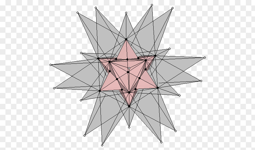Sacred Geometry Great Stellated Dodecahedron Golden Ratio PNG