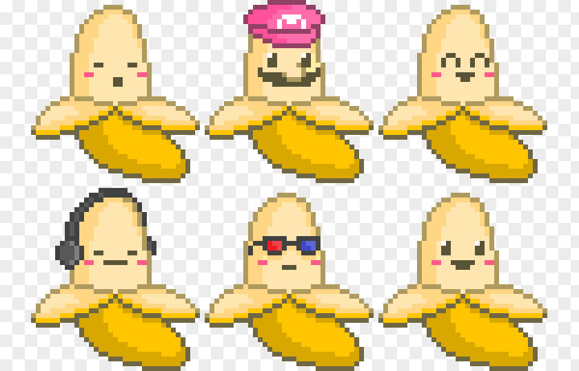 Banana Pixel Painters Digital Art DeviantArt Artist PNG