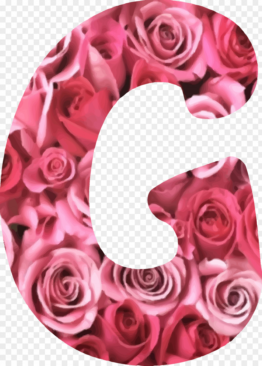 Happy Anniversary Rose Letter Clip Art PNG