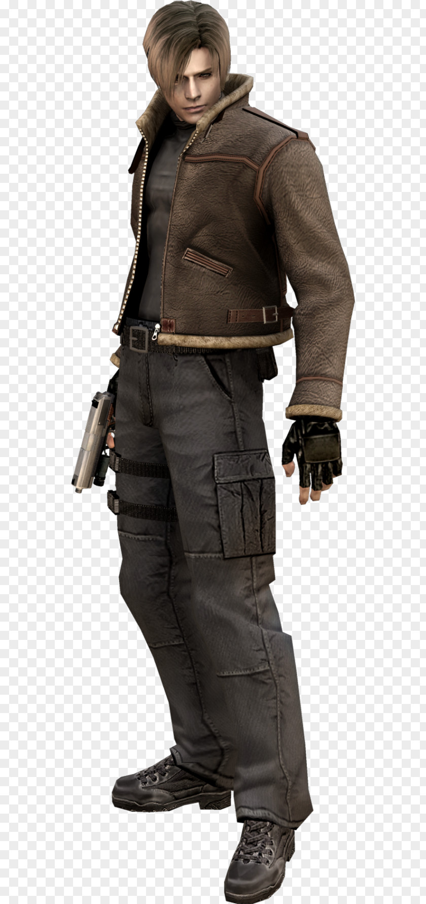 Leon Resident Evil 4 6 2 Minecraft S. Kennedy PNG