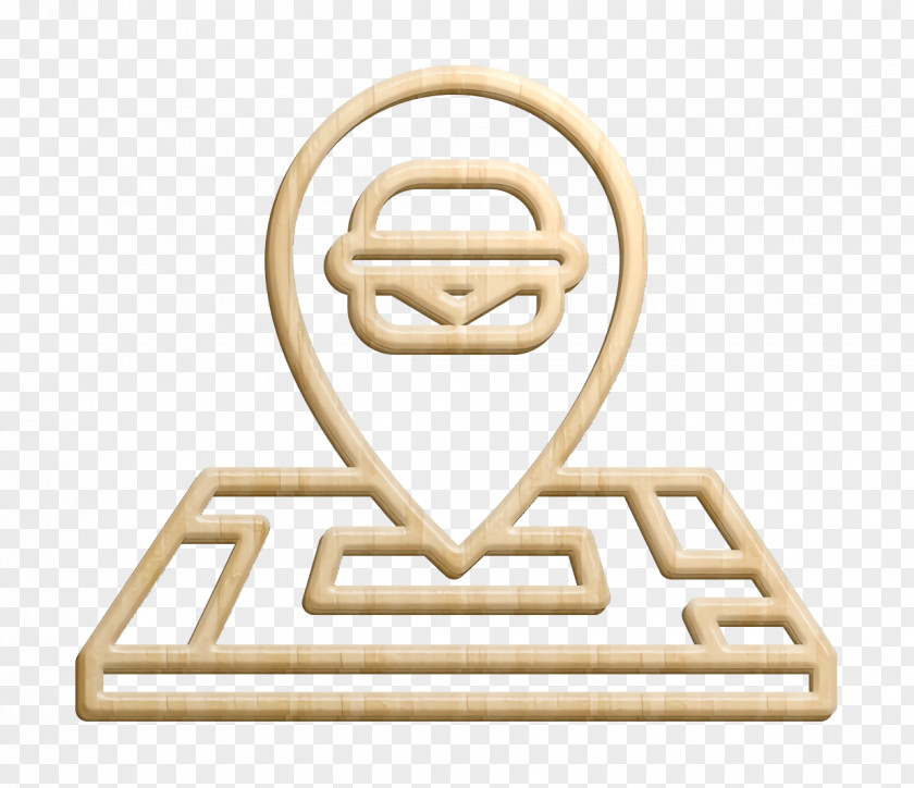 Location Icon Fast Food Burger PNG
