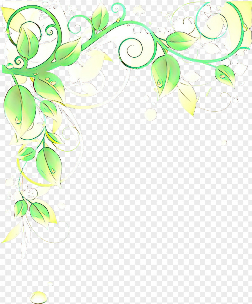 Plant Leaf Floral Design PNG