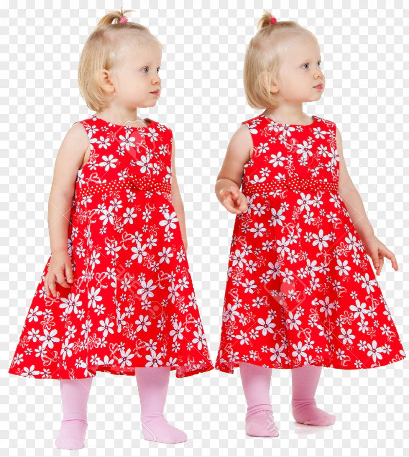 Twins Dress Clothing Child Gown Sleeve PNG