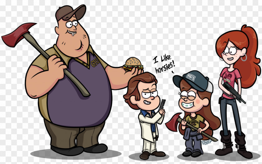 Dipper Vs Manliness Mabel Pines Bill Cipher Left 4 Dead 2 Wendy PNG