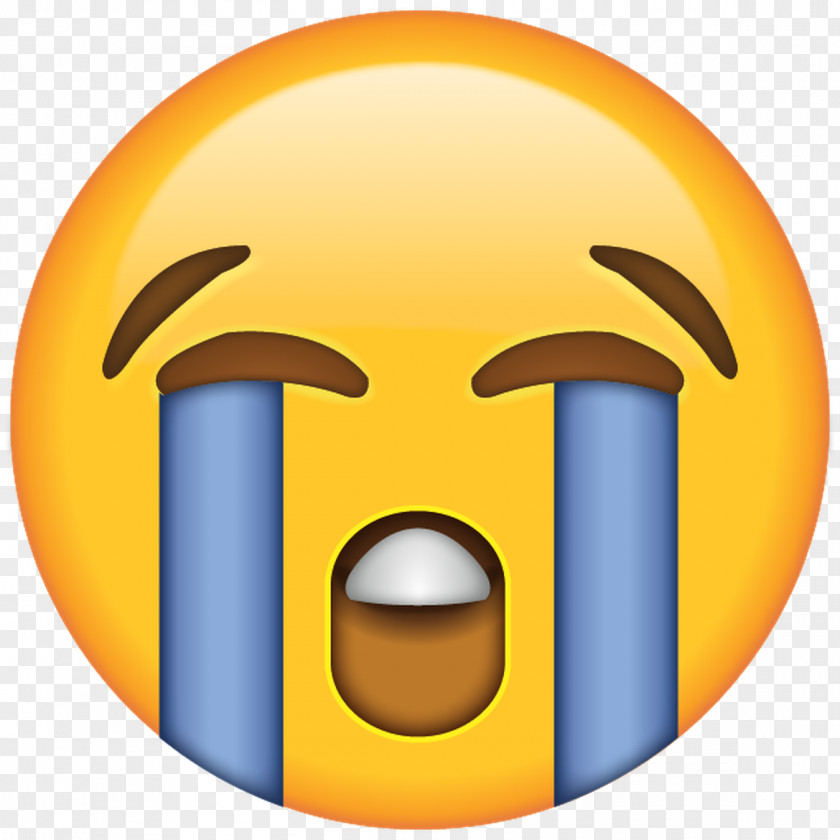 Emoji Face With Tears Of Joy Crying Emoticon Smiley PNG