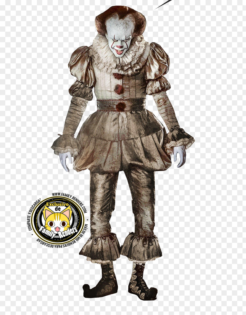 Funny Clown It Allen Walker Costume Cosplay PNG