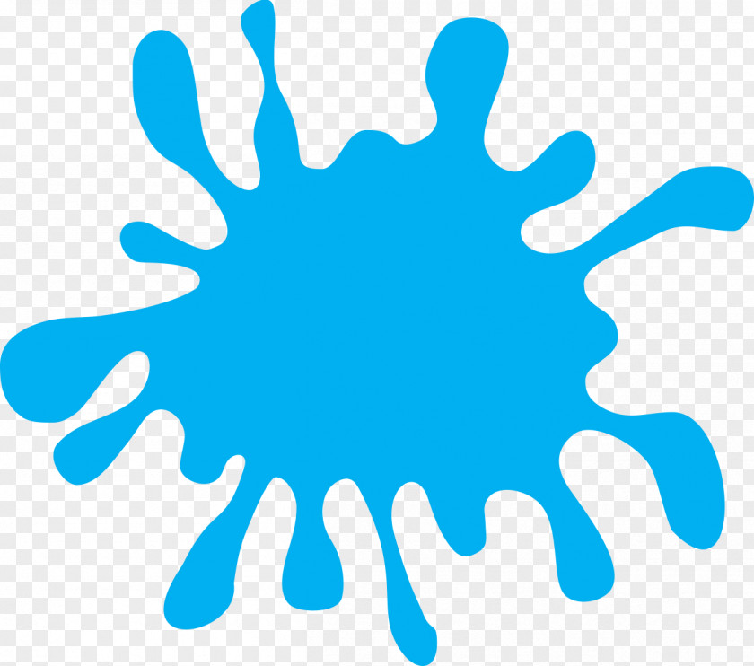Logo Hand Watercolor Splatter PNG
