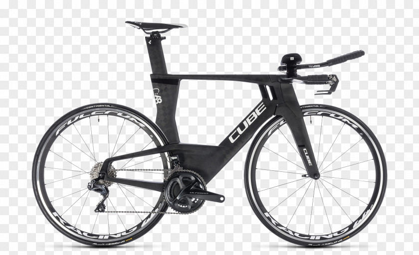 Low Carbon Triathlon Equipment Time Trial Bicycle Cube Bikes PNG