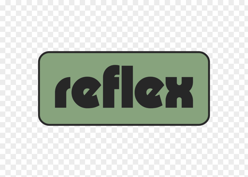 Reflex Brand Green Product Design Logo PNG