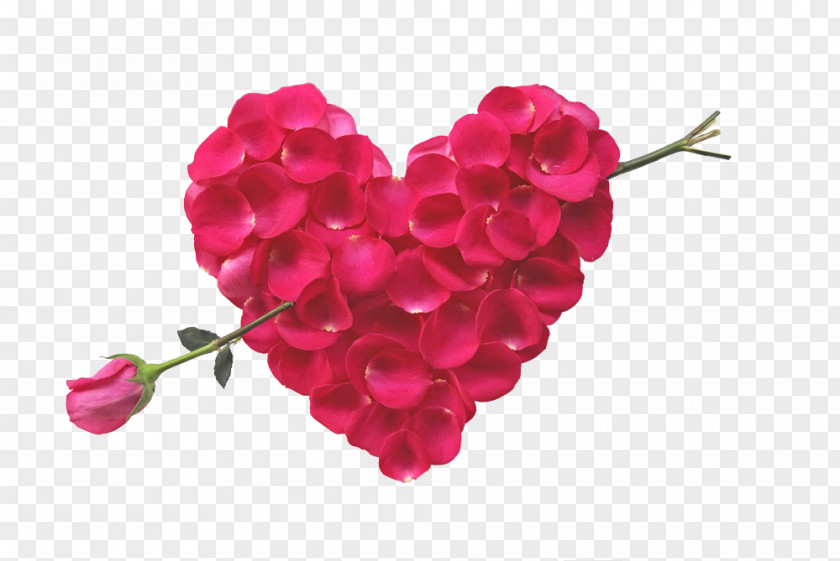 Rose Stone Mandrel Flower Bouquet Heart Petal PNG