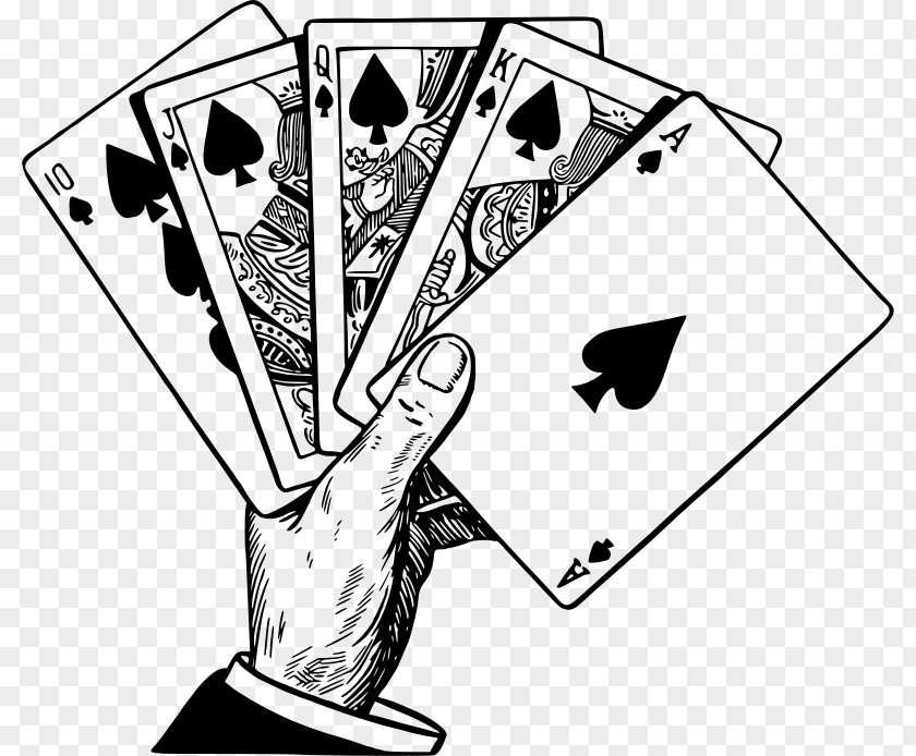 Royal Flush Playing Card War Clip Art PNG