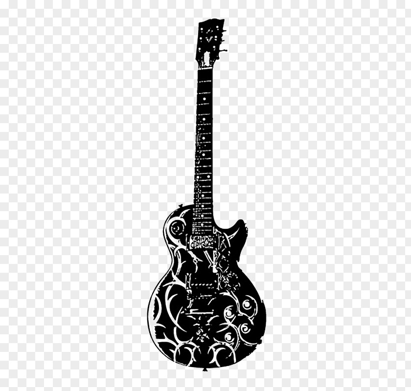 Guitar Electric Musical Instrument Illustration PNG